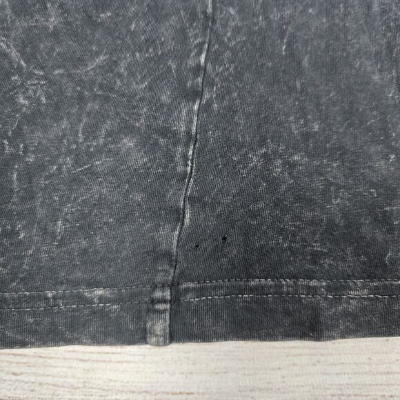 Harley Davidson Eagle Women Tee Black Oconomowoc Wisconsin Stone Wash Sz S Flaw - Picture 9 of 10